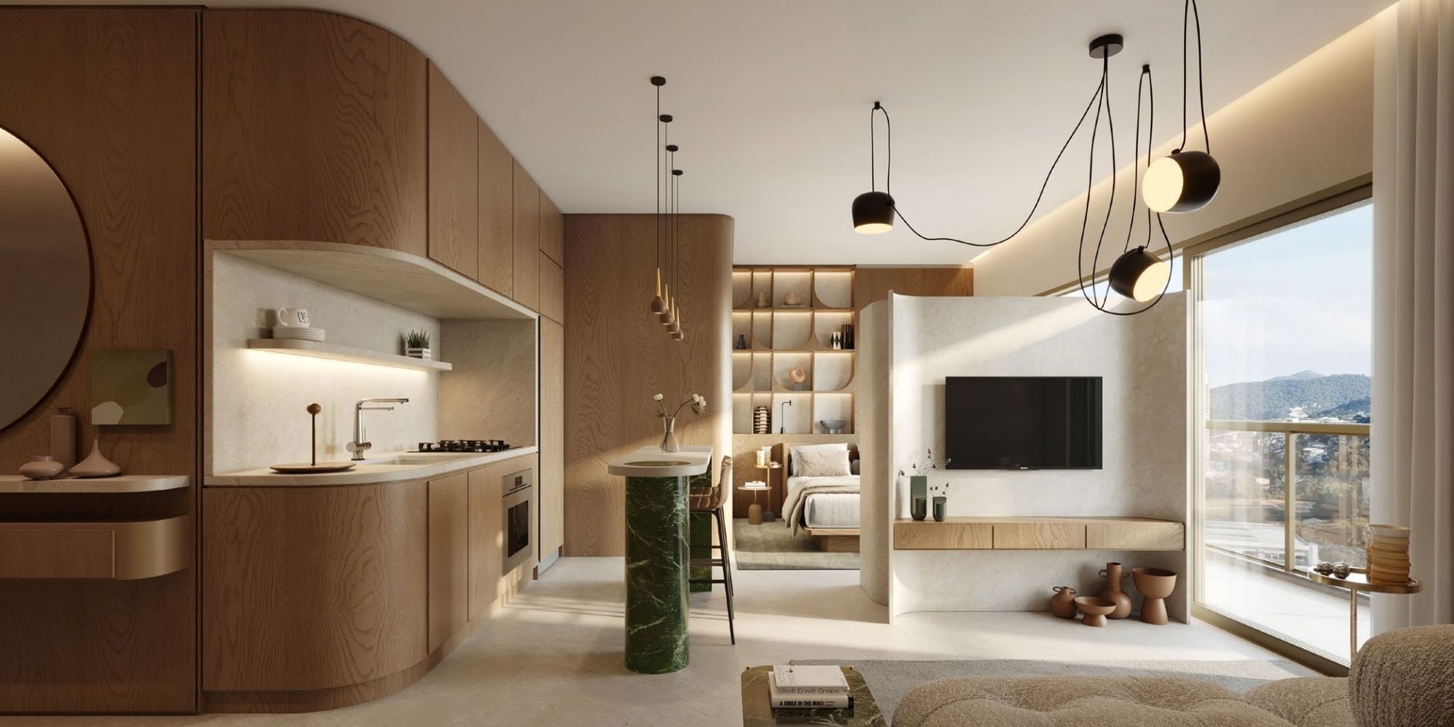 RARO — Studio decorado