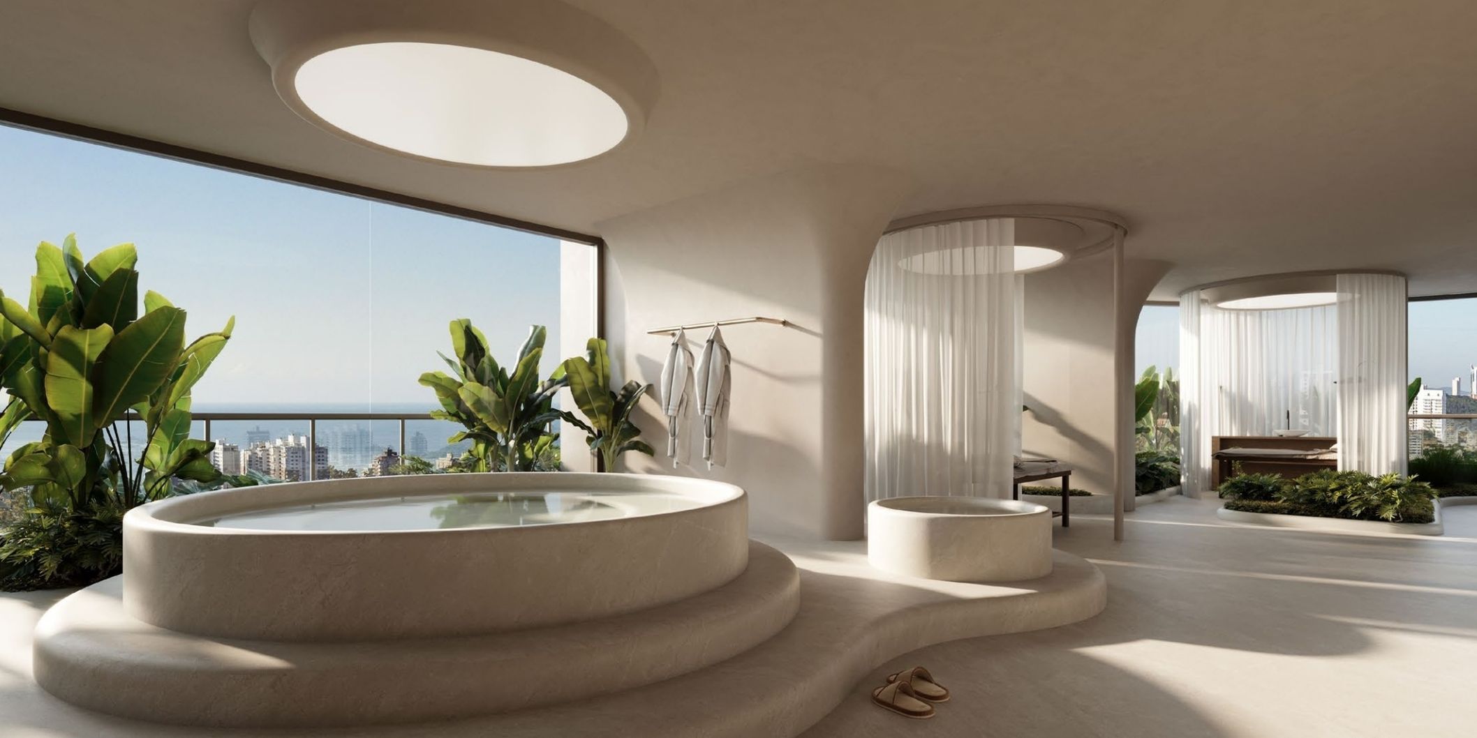 RARO — Hidromassagem e banheira de gelo