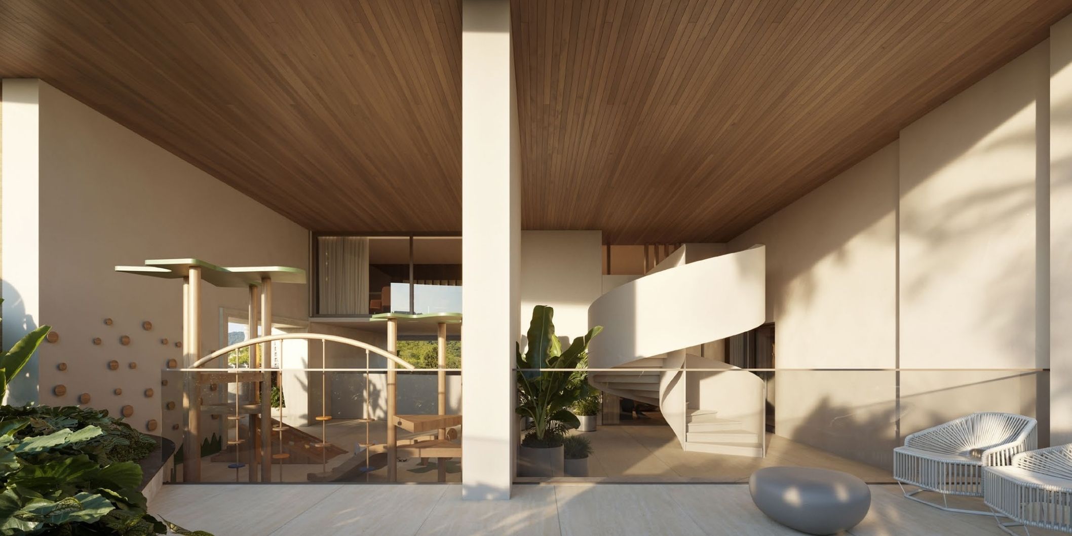 RARO — Mezanino e acesso ao playground