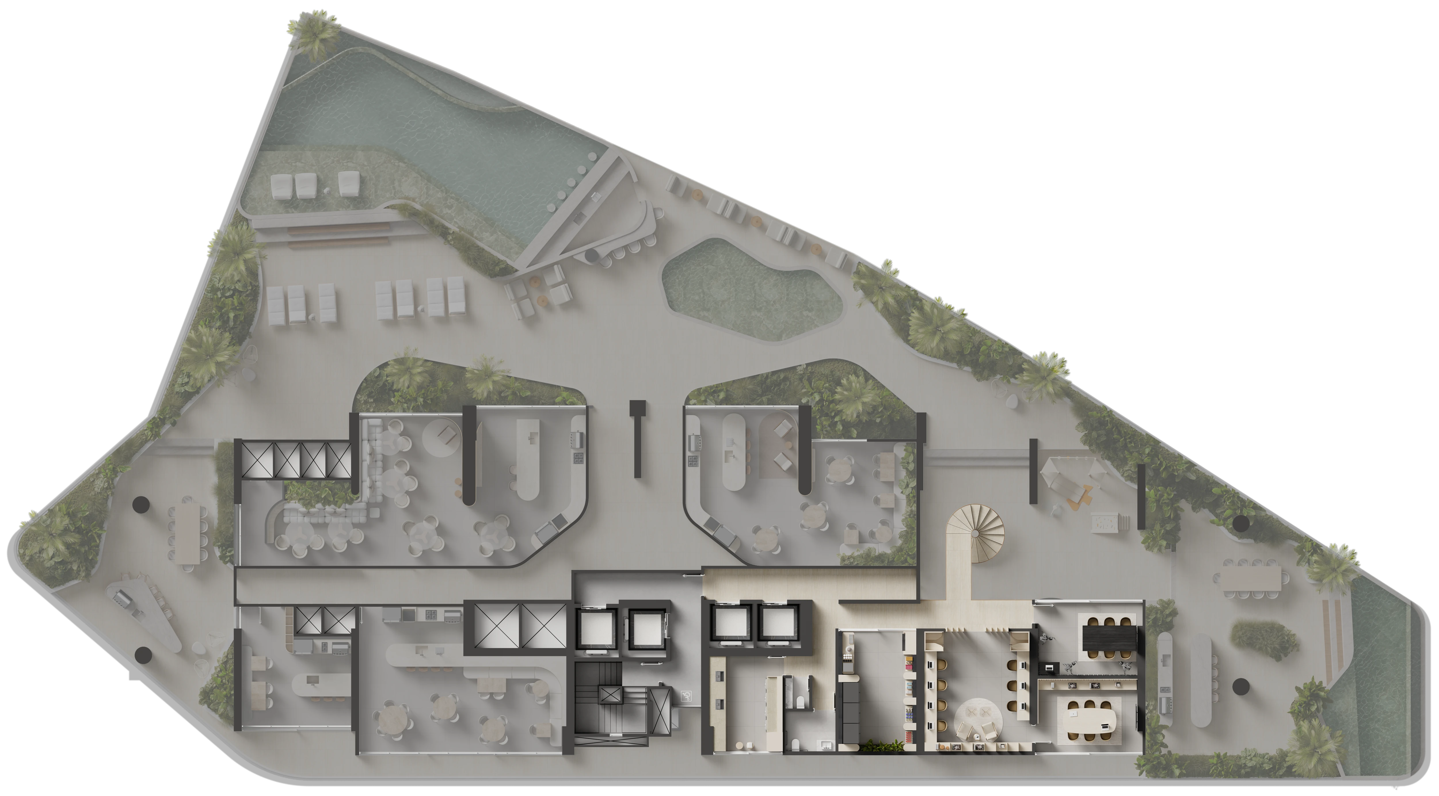 Planta humanizada — Lazer Mezanino